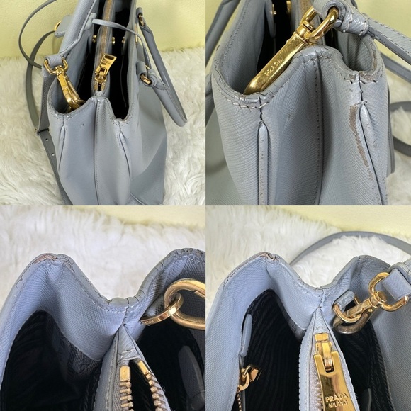 💯Authentic Prada Safiano Leather Handbag🍀 - Picture 11 of 16